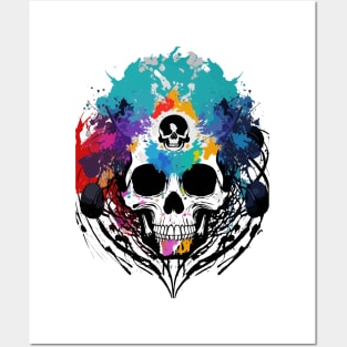 Skull Posters and Art